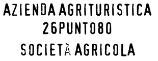 AZIENDA AGRITURISTICA 26PUNTO80 SOCIETA' AGRICOLA 